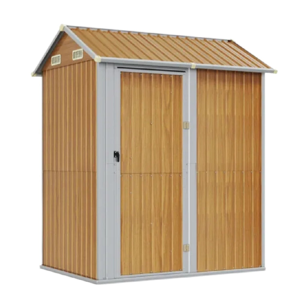 収納小屋 木製 - 屋外収納用 - 木材 - 90 x 60 x 120